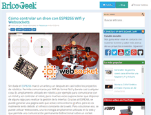Tablet Screenshot of blog.bricogeek.com